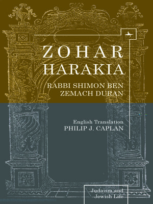 cover image of Zohar Harakia